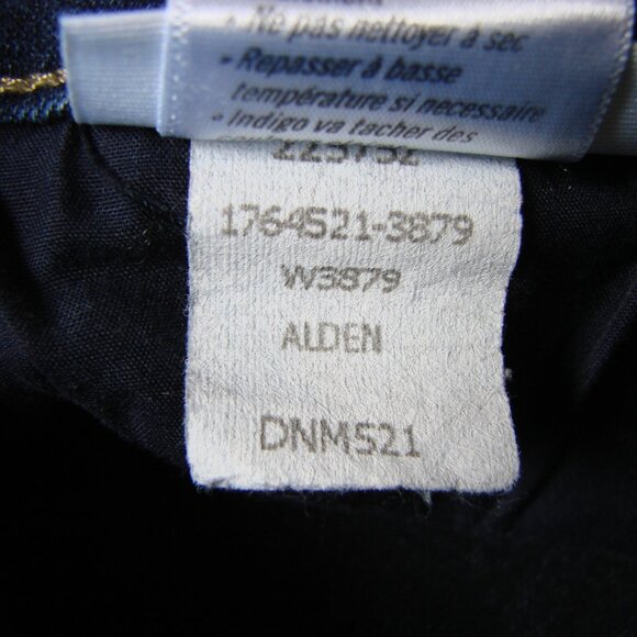 PAIGE Verdugo Ankle Jeans Alden Dark Wash Skinny Straight Size 31 - Picture 7 of 16